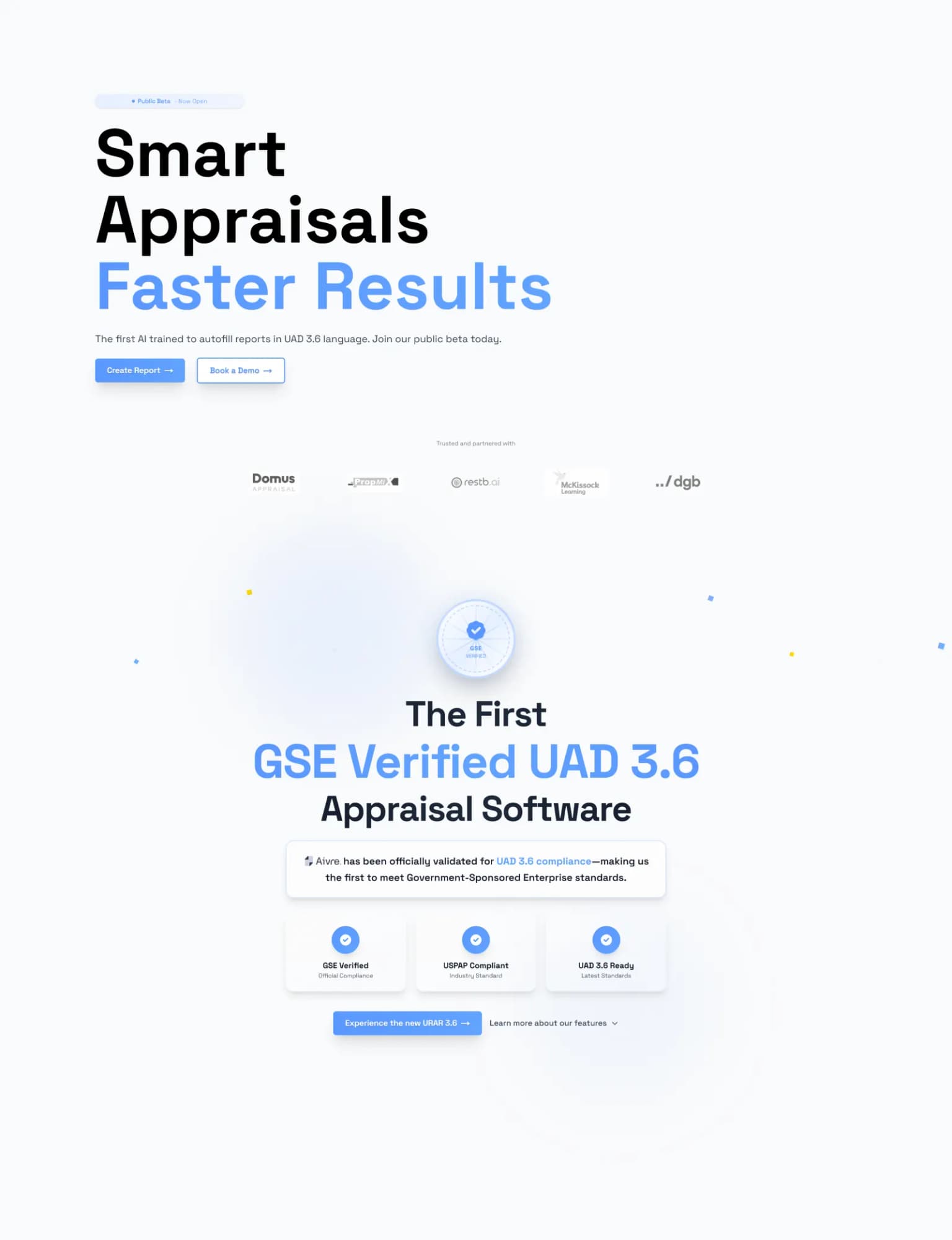 Aivre website screenshot